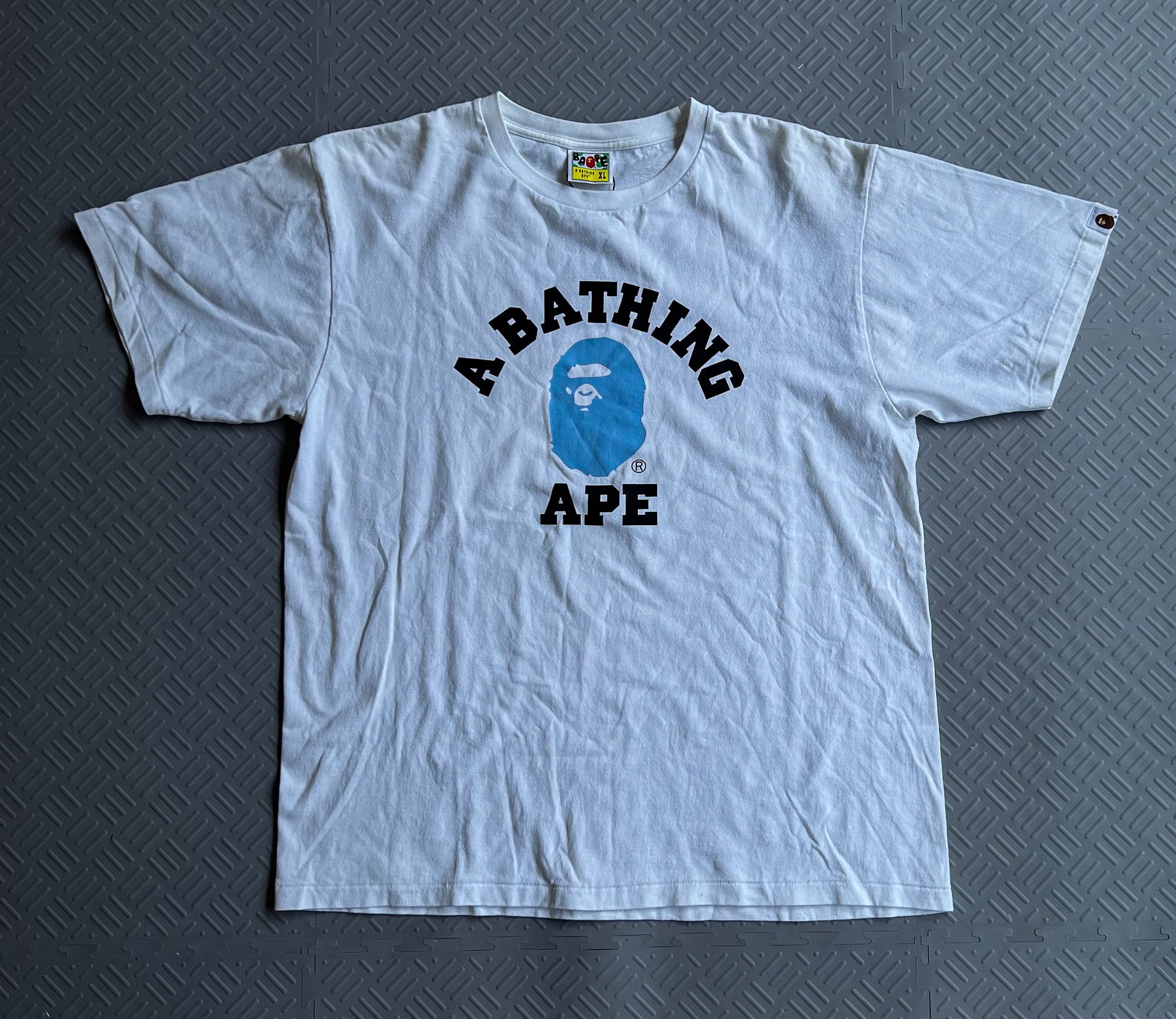 Bape College Tee White (XL)