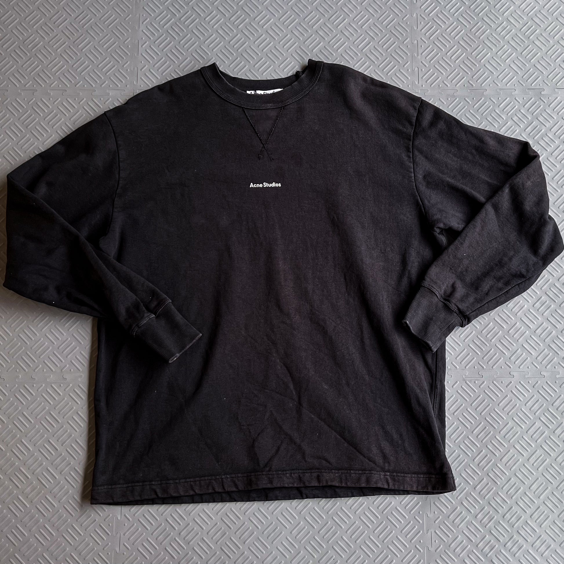 Acne Studios Logo Crewneck Sweater (L)