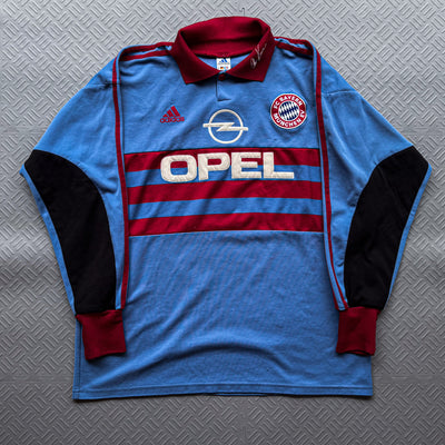 1998-99 FC Bayern Adidas GK Shirt Kahn (XL)