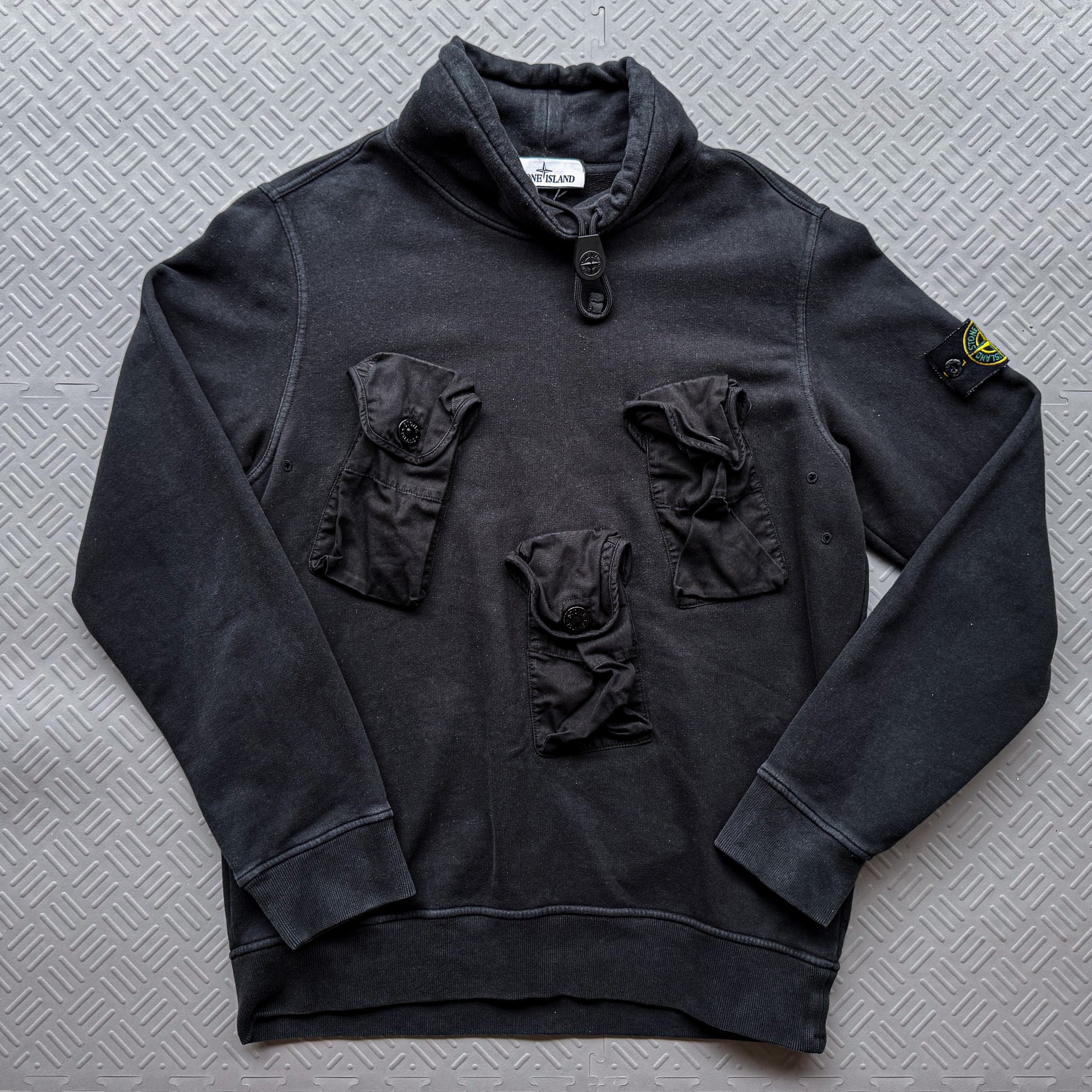 2021 Stone Island Chest Cargo Pocket Sweater (S)