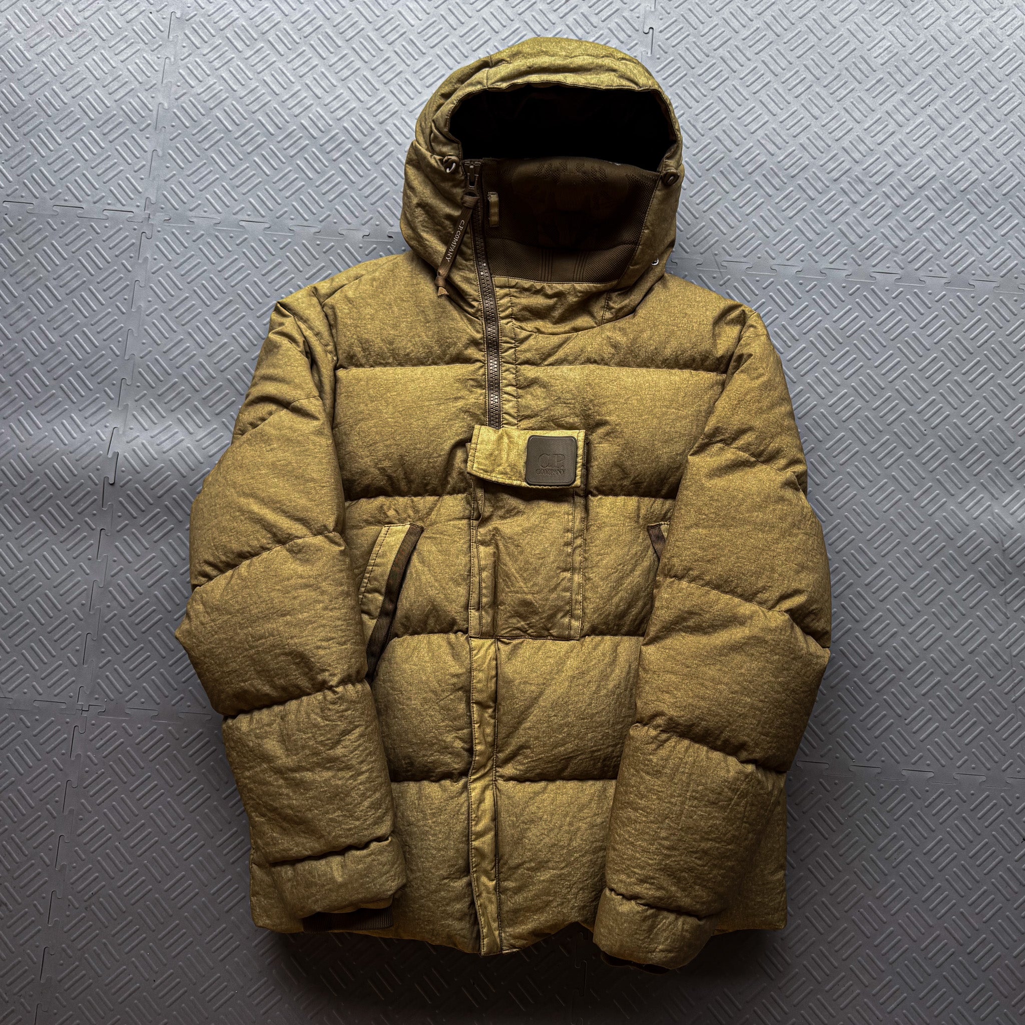 co-ted goggle down jacket CP Company Co-Ted Down Filled Face Mask Puffer Jacket (S) – 2nd Culture
