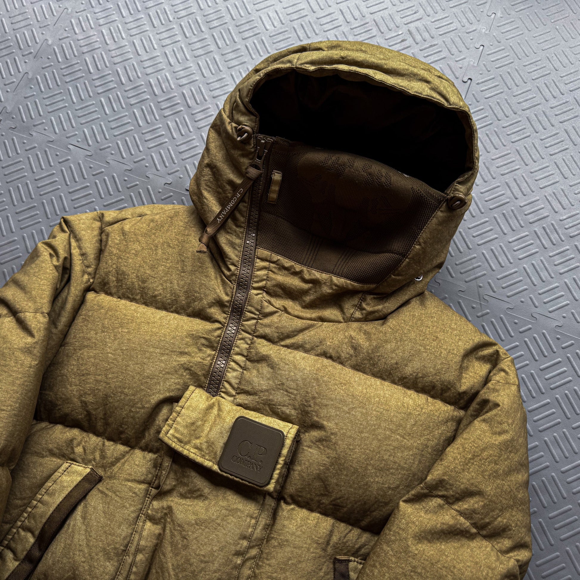 CP Company Co-Ted Down Filled Face Mask Puffer Jacket (S)