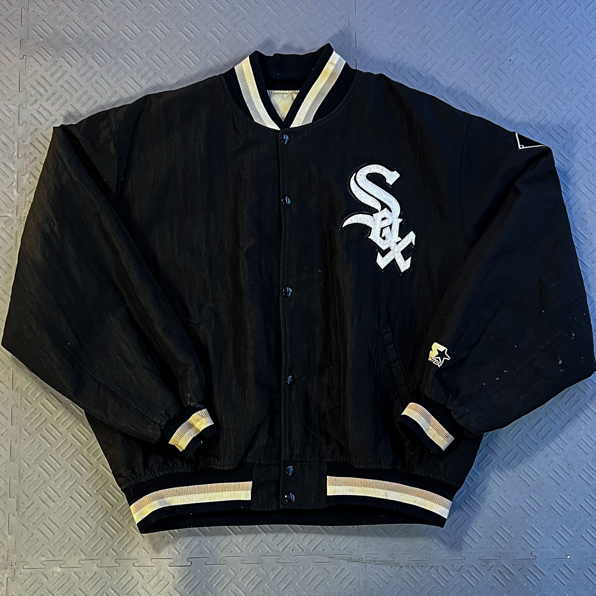 Red Socks 1980’s Varsity USA Made Jacket (XL)