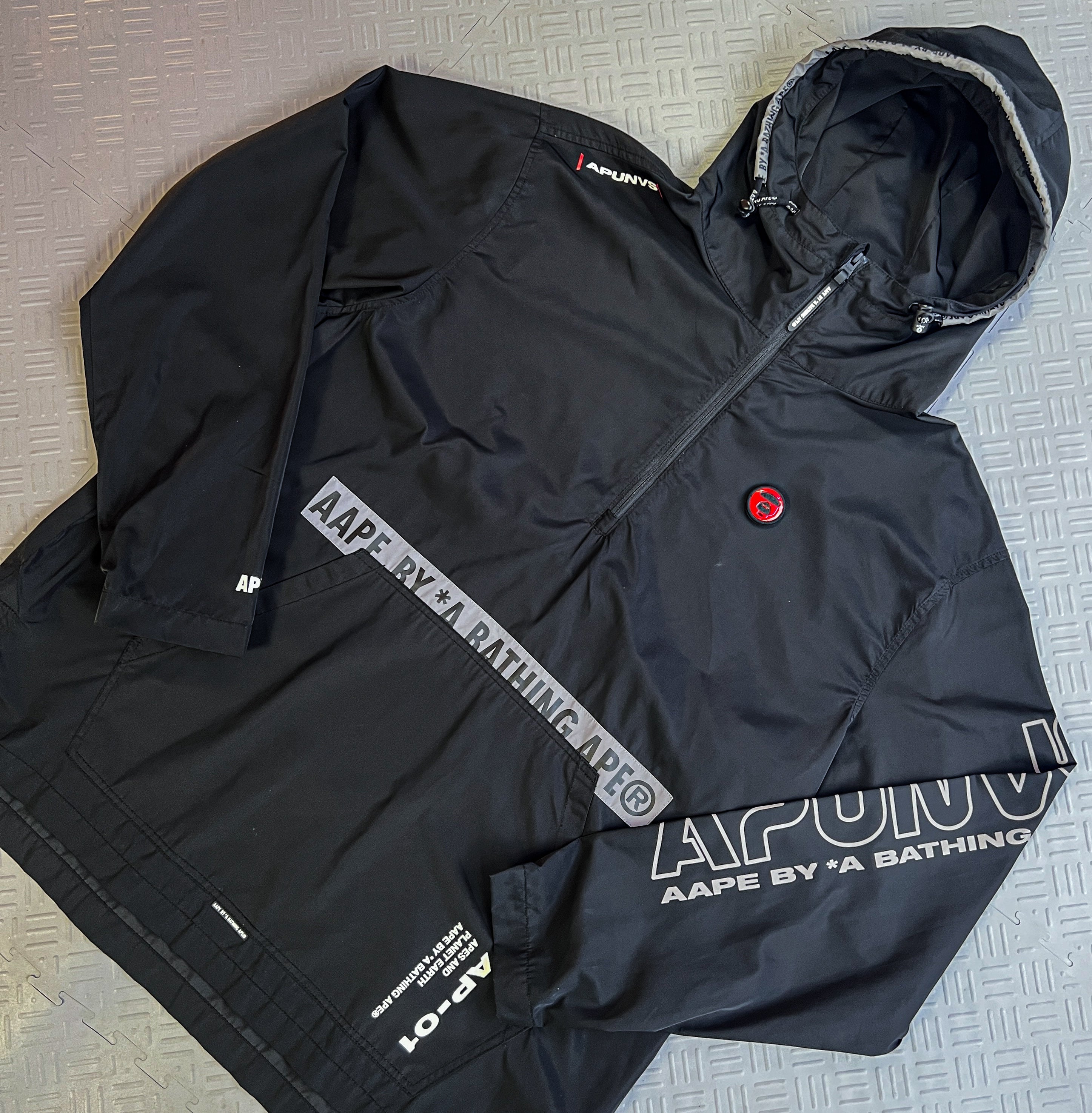 AAPE By Bape Windbreaker Jacket (XXL)