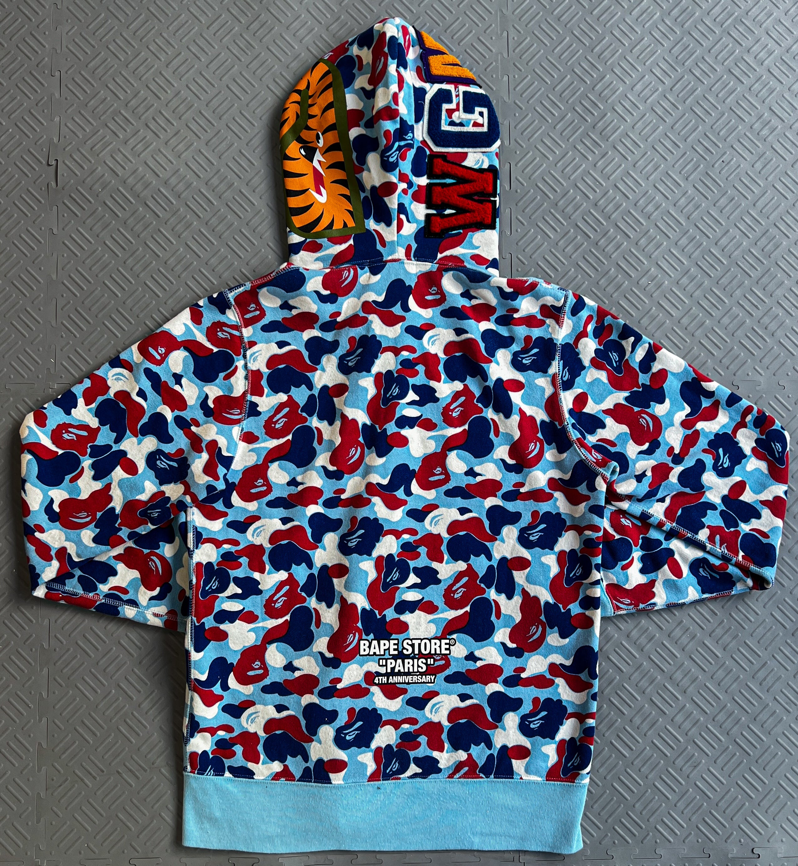 Bape Store Paris 6th Anniversary Shark Hoodie (S)