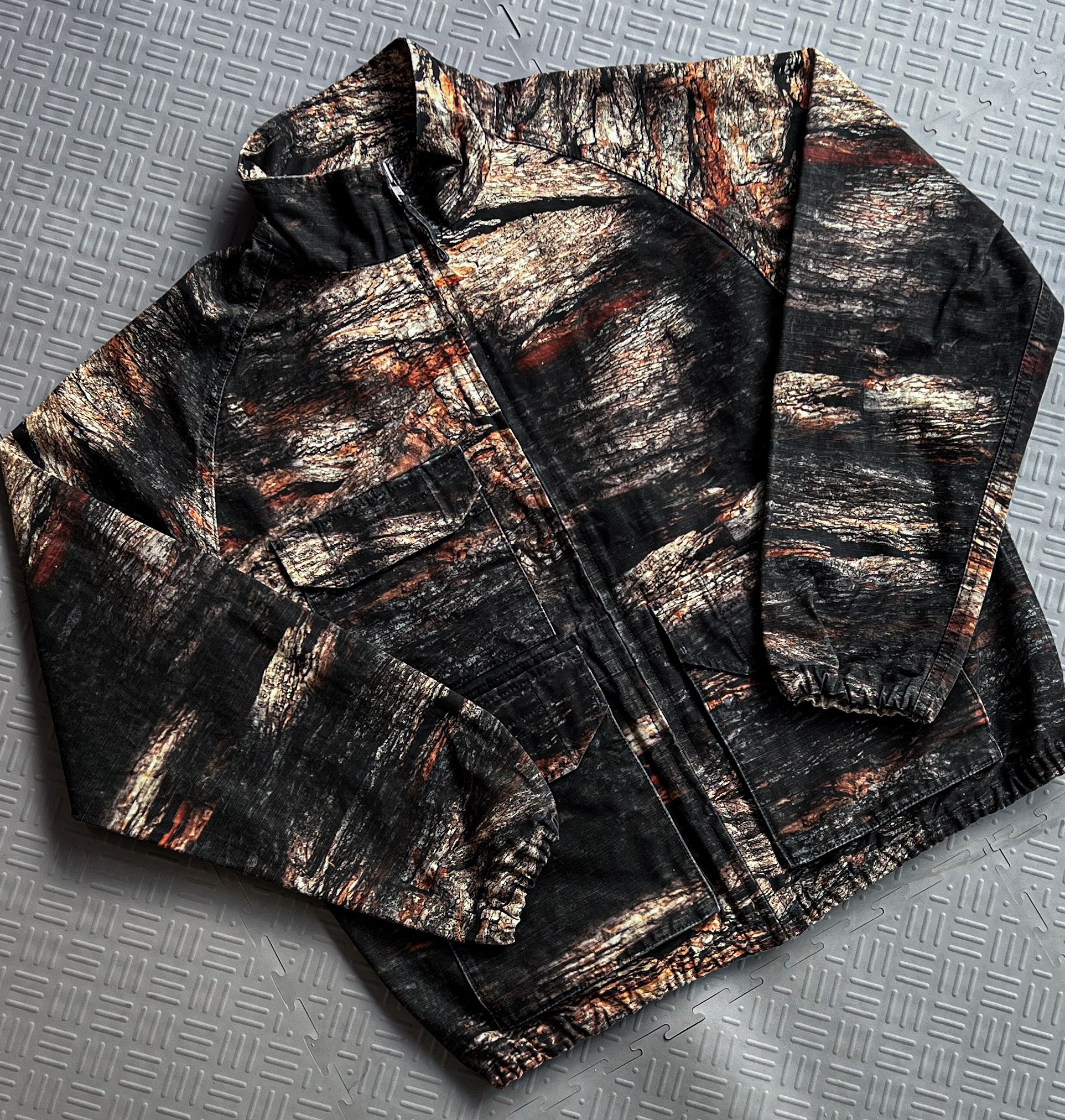 FW25 Palace RN Ripstop Jacket Bark NWT