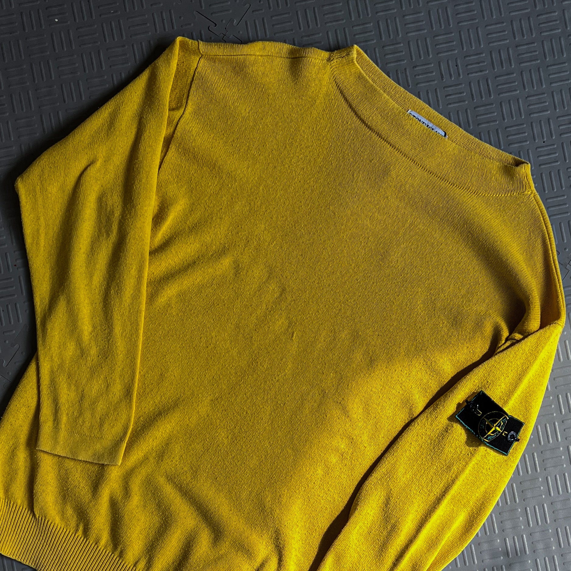 Vintage Stone Island Green Edge Sweater (M)