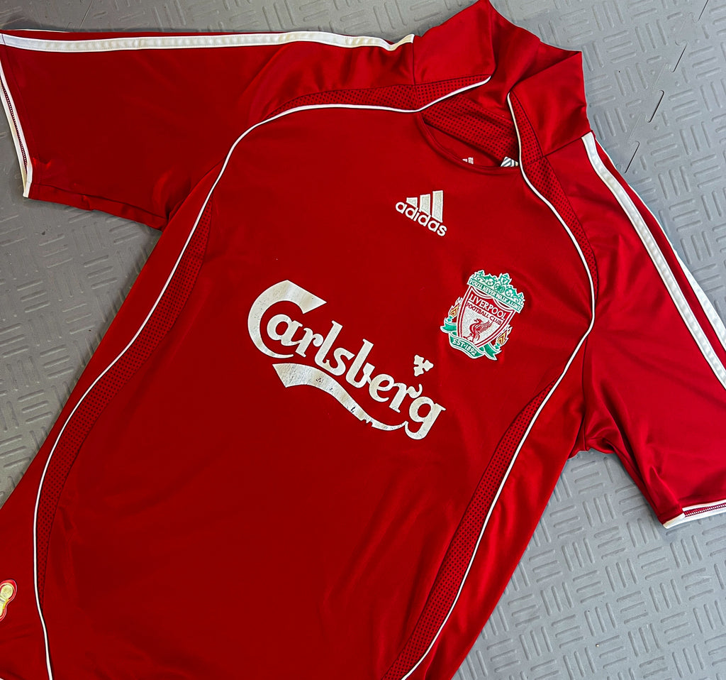 2007/2008 Adidas Liverpool Home Shirt  (S)