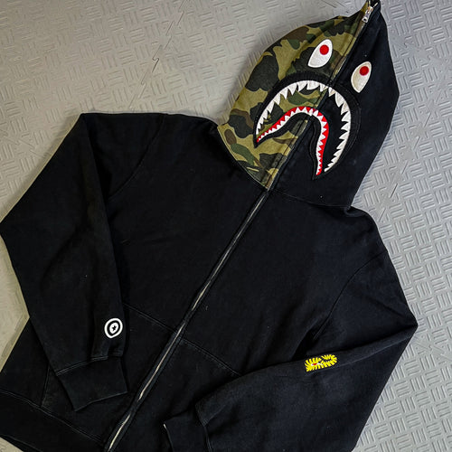 Bape Shark Hoodie Black (XXL)