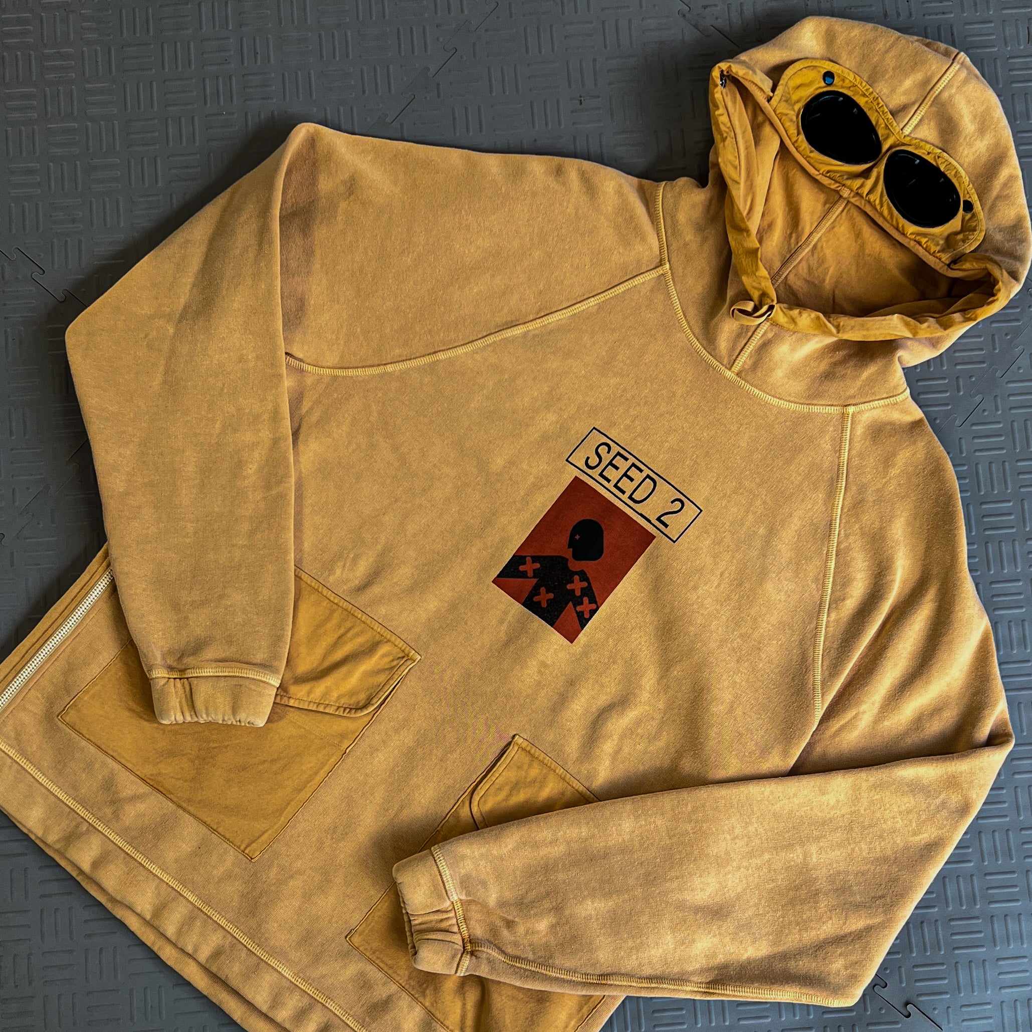 SS23 CP Company Seed Ortica Goggle Hoodie (L)