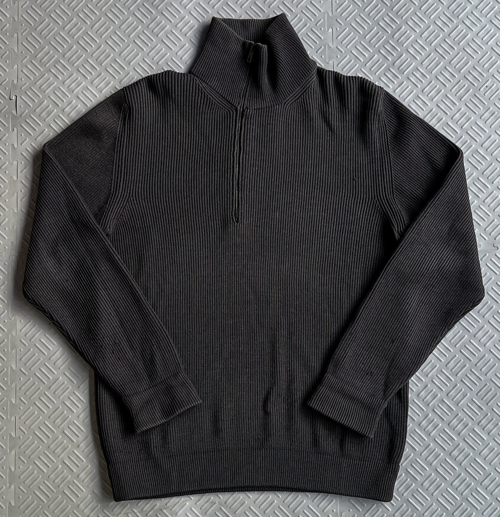 Gucci Halfzip Olive Knit (M)