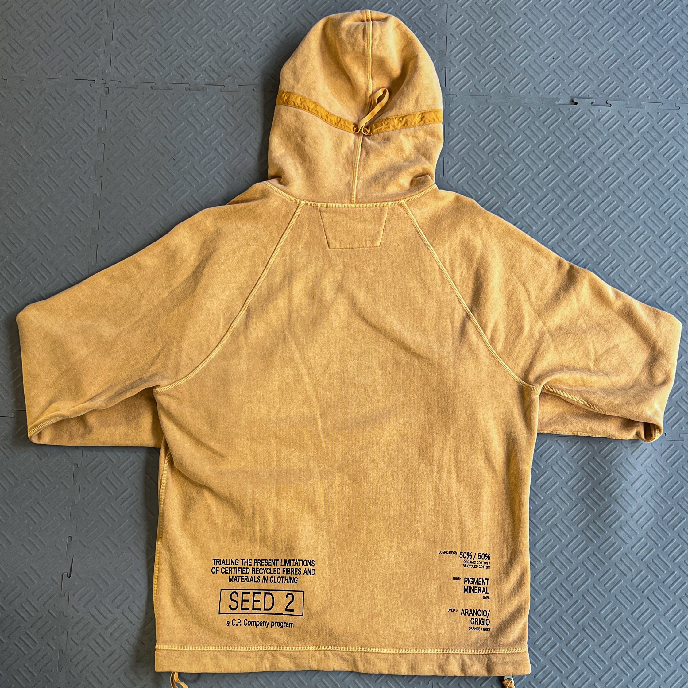 SS23 CP Company Seed Ortica Goggle Hoodie (L)