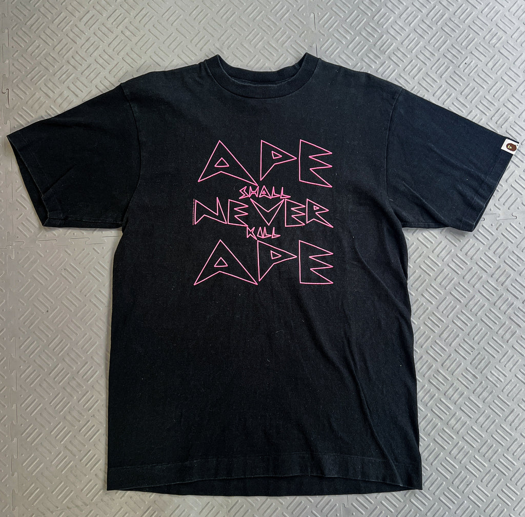 Bape Ape Shall Never Kill Ape Tee (M)