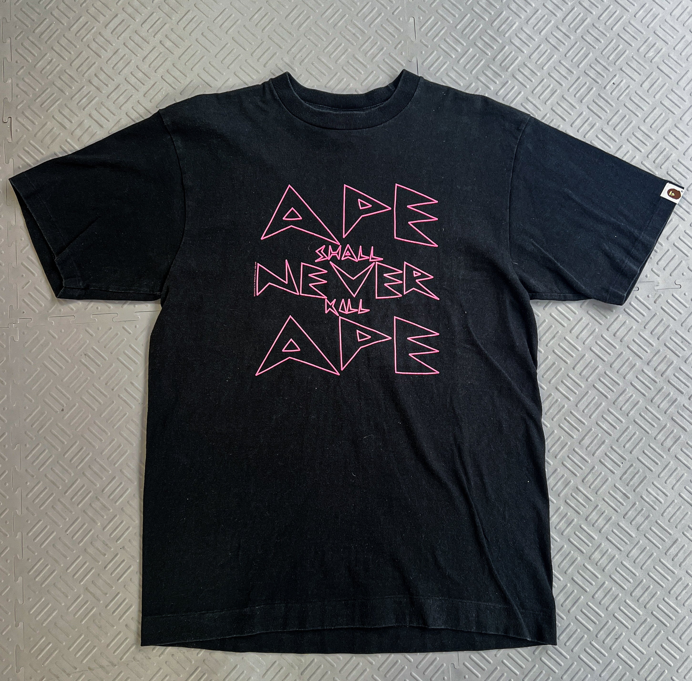Bape Ape Shall Never Kill Ape Tee (M)