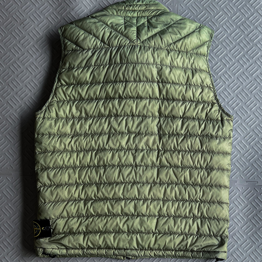 Stone Island Micro Rip Stop Down Vest (M)