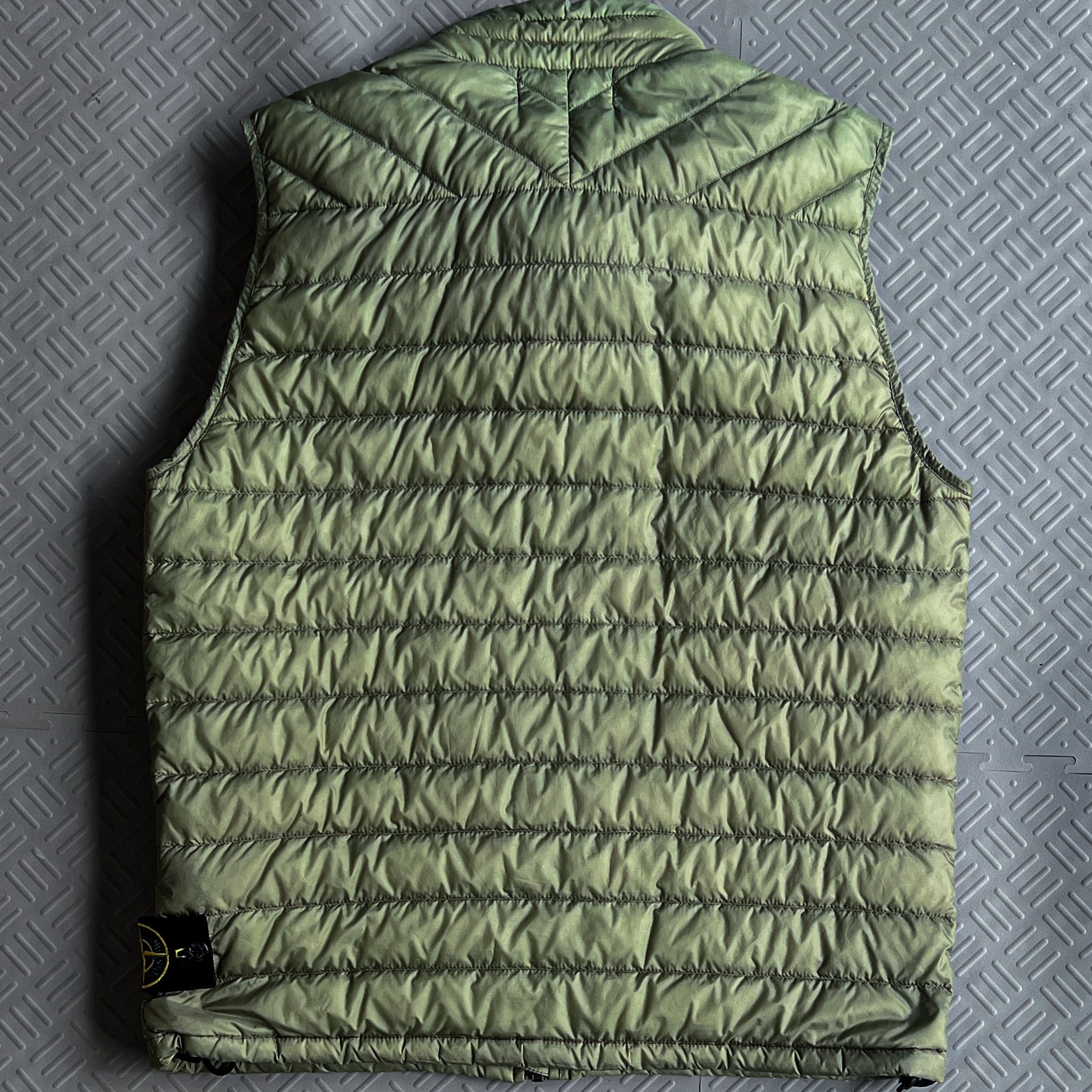Stone Island Micro Rip Stop Down Vest (M)