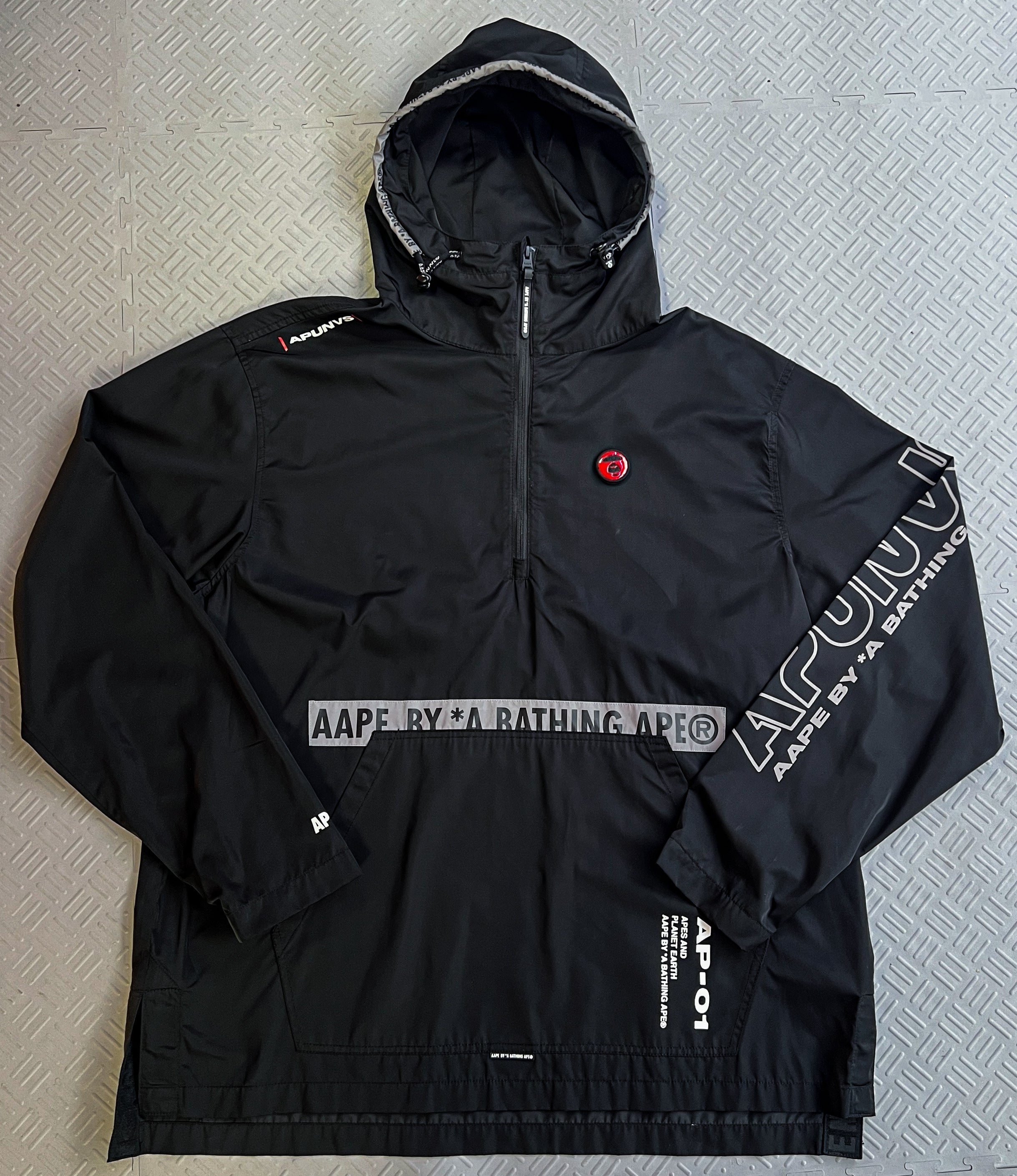 AAPE By Bape Windbreaker Jacket (XXL)