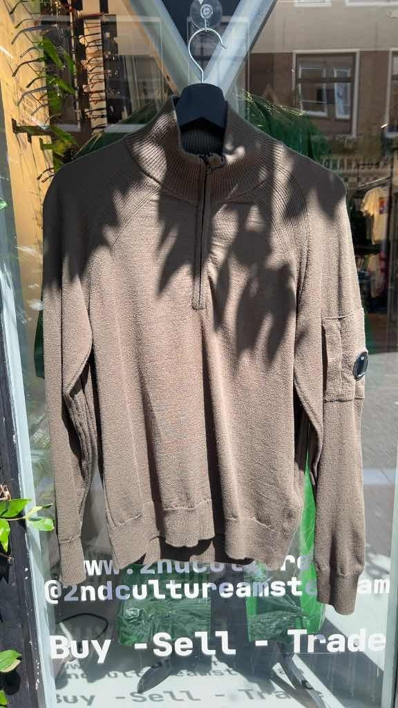 CP Company Lens Knitted Half Zip NWT (S)