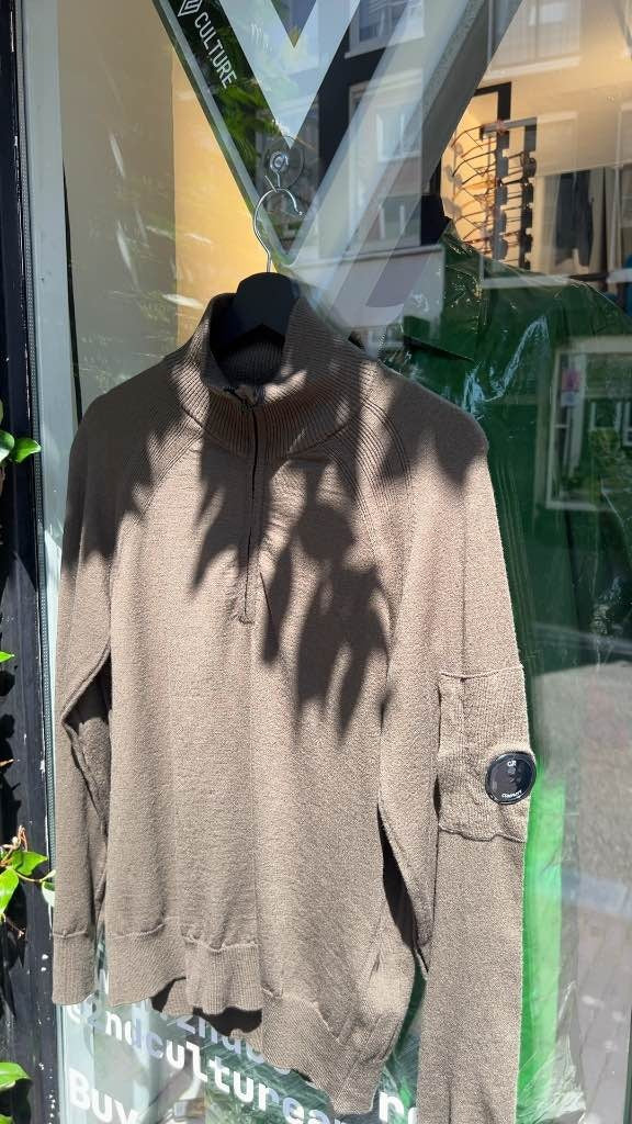CP Company Lens Knitted Half Zip NWT (S)