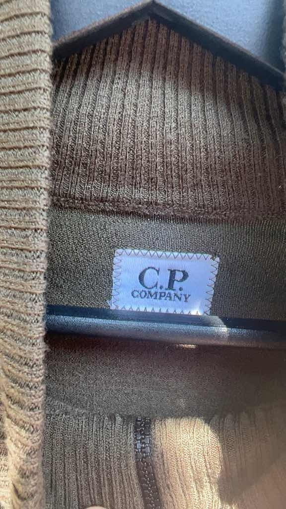 CP Company Lens Knitted Half Zip NWT (S)