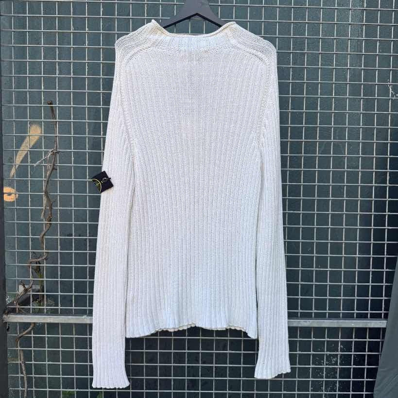 Stone Island Knitted Sweater White (L)