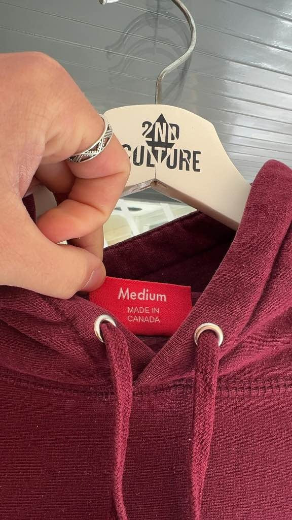SS23 Supreme Motion Logo Hoodie Burgundy (M)