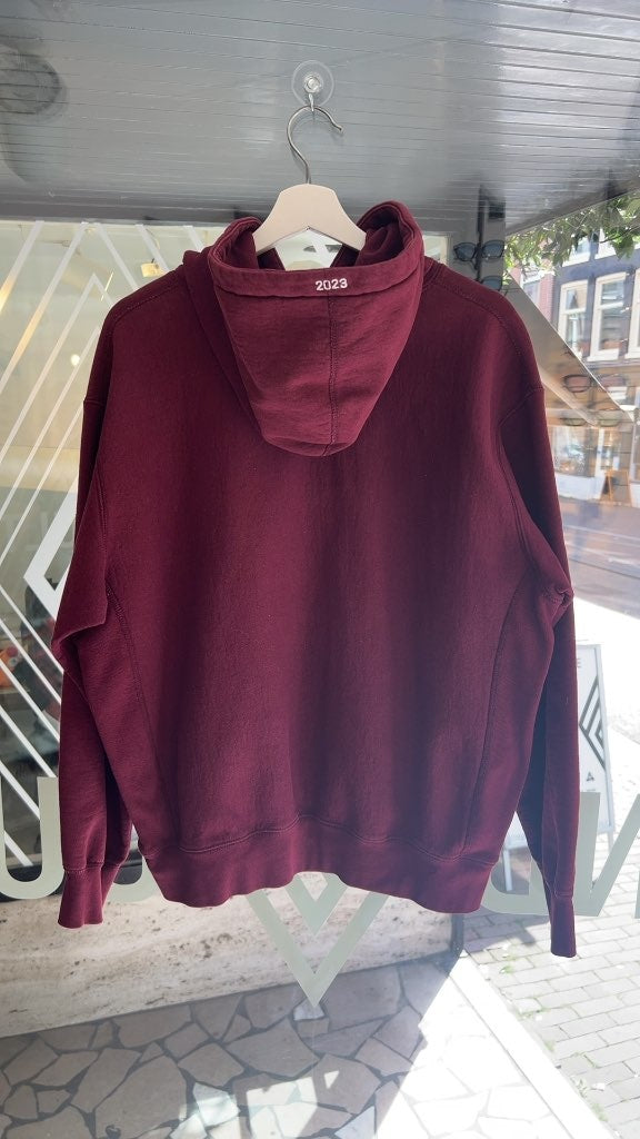 SS23 Supreme Motion Logo Hoodie Burgundy (M)