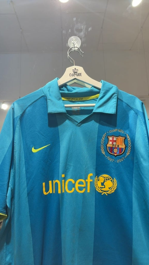 2007-09 FC Barcelona Away Shirt (XL)