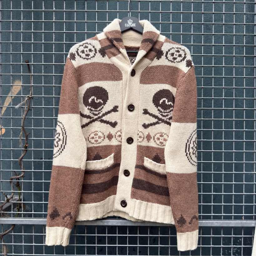 Evisu Cowichan Knit Cardigan (S)