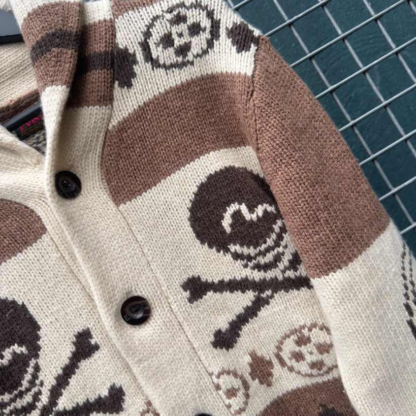 Evisu Cowichan Knit Cardigan (S)