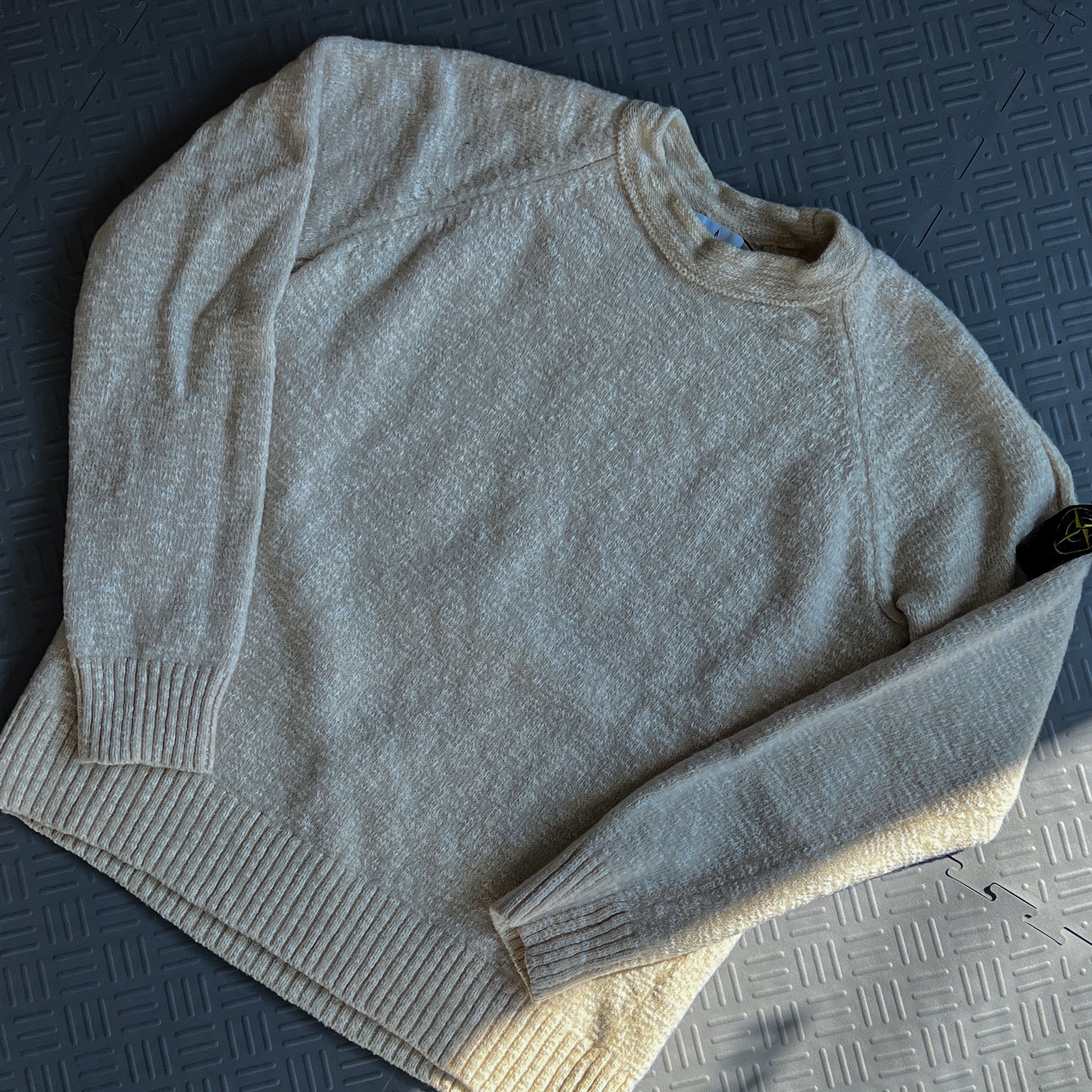 Stone Island Wool Sweater White (S)