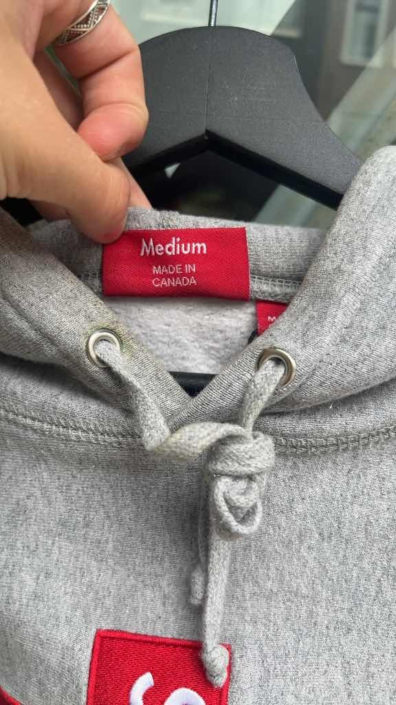 FW20 Supreme Cross Box Logo Hoodie (M)