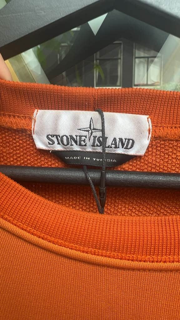 Stone Island Pocket Sweater Orange (L)