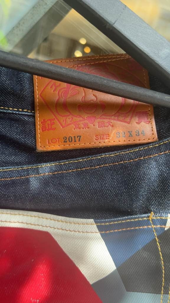 Evisu Pocket Print denim (32 x 34)