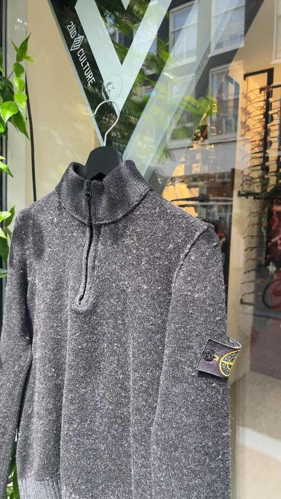 Stone Island Knit Quarter Zip (XS)