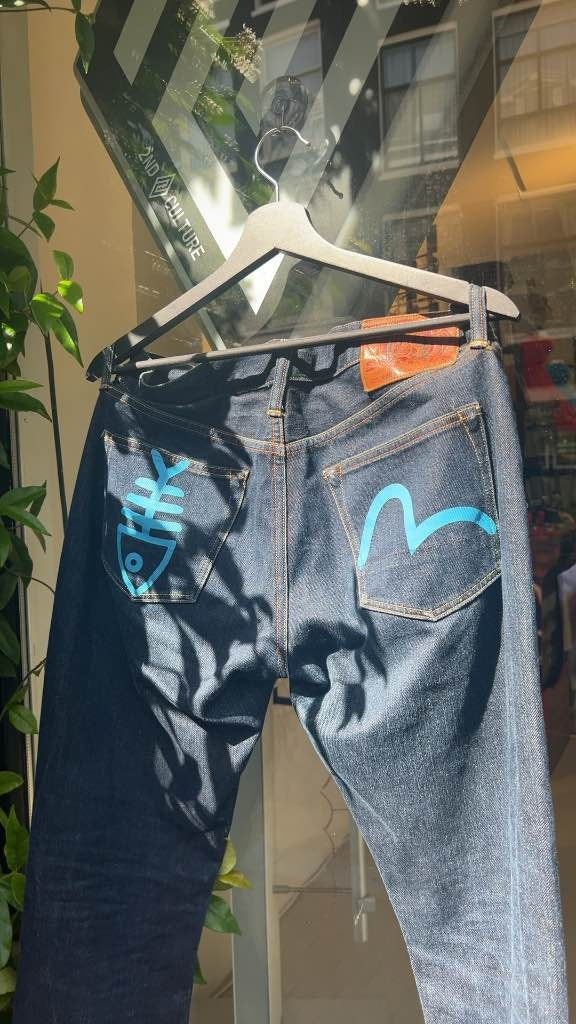 Evisu Fish Seagull Jeans (30x34)