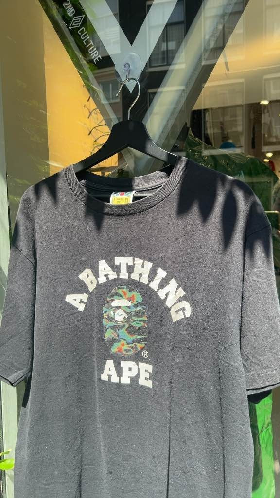 Bape Space Camo College Tee Black (XL)