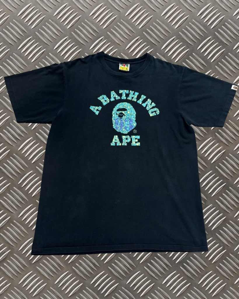 Bape Bubble Dots College Logo Tee (XL)