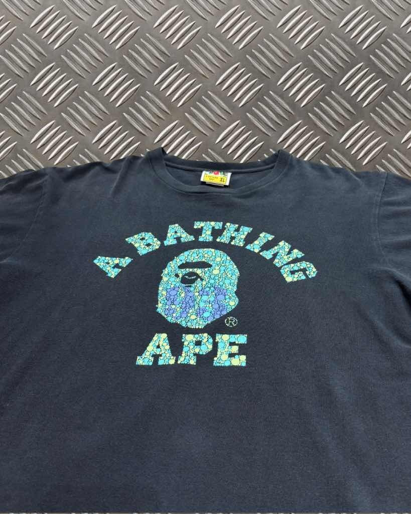 Bape Bubble Dots College Logo Tee (XL)