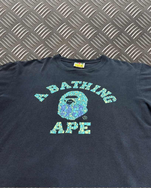 Bape Bubble Dots College Logo Tee (XL)