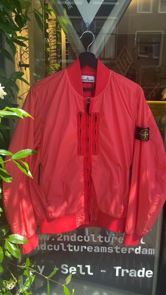 Stone Island Garment Dyed Crinkle Reps Jacket (M)