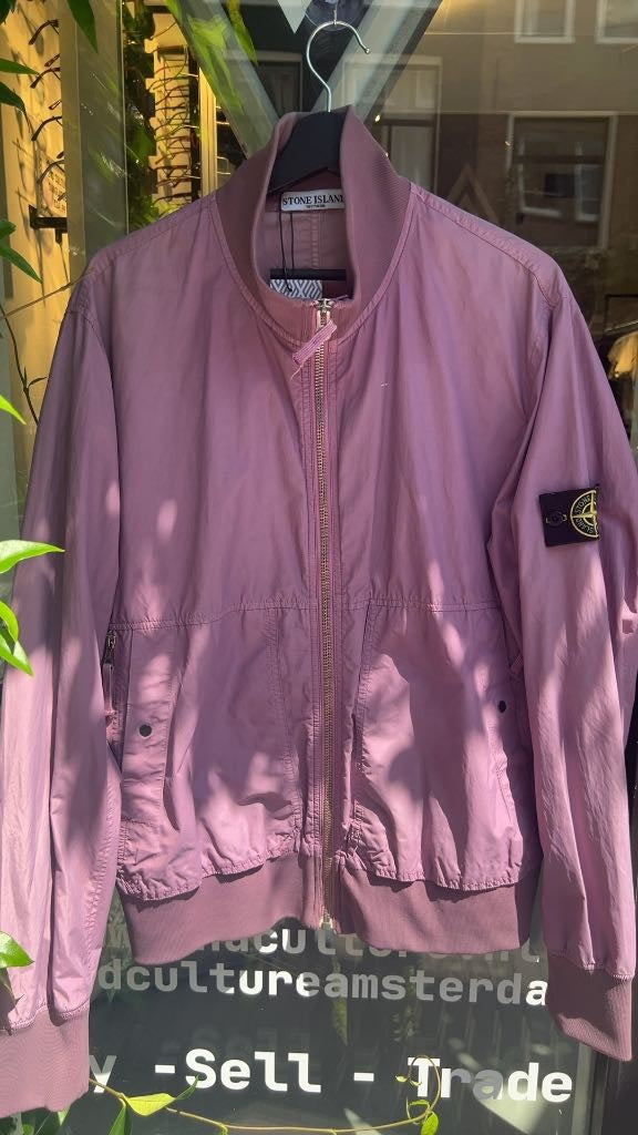 SS2009 Stone Island Purple Bomber Jacket (XL)