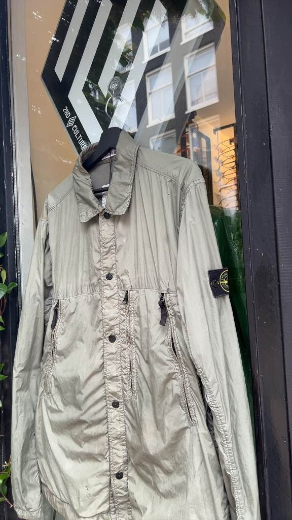 Stone Island Crinkle Reps Overshirt (L)