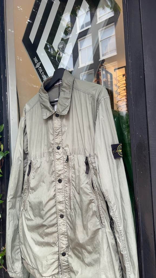 Stone Island Crinkle Reps Overshirt (L)