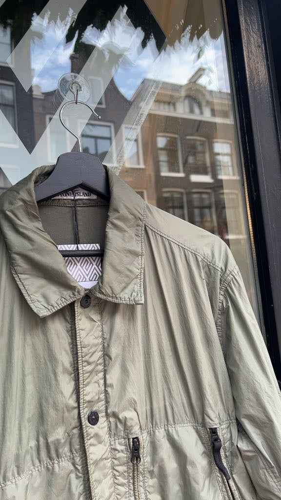 Stone Island Crinkle Reps Overshirt (L)