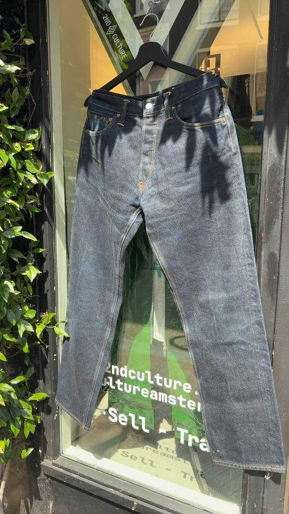 Evisu Daicock Jeans Red Blue Camo (32x34)