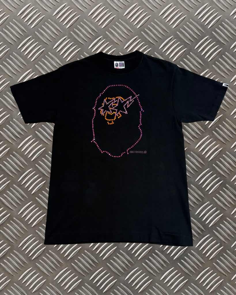 2006 Bape Swarovski Crystal Tee (M)
