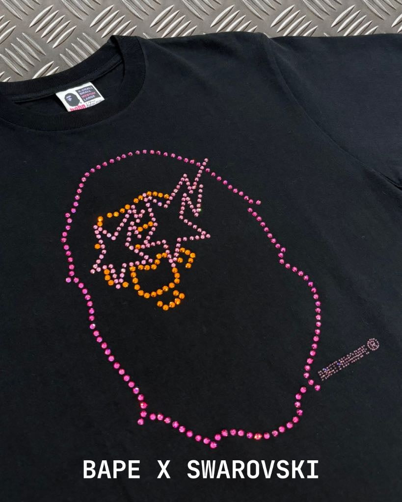 2006 Bape Swarovski Crystal Tee (M)