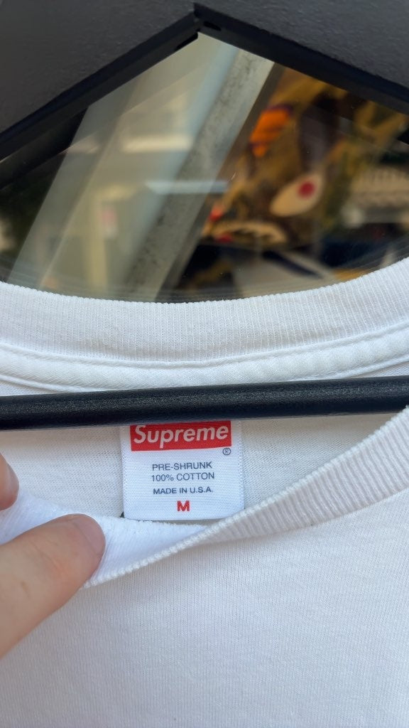 FW17 Supreme x Akira Syringe White Tee (M)