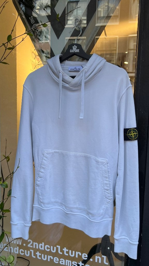 Stone Island Hoodie White (M)